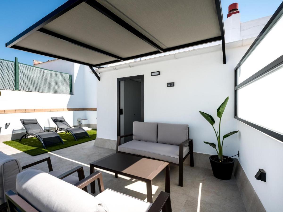 Ferienwohnung Pj Terraza Privada Banera Exterior Junto Catedral Sevilla Exterior foto