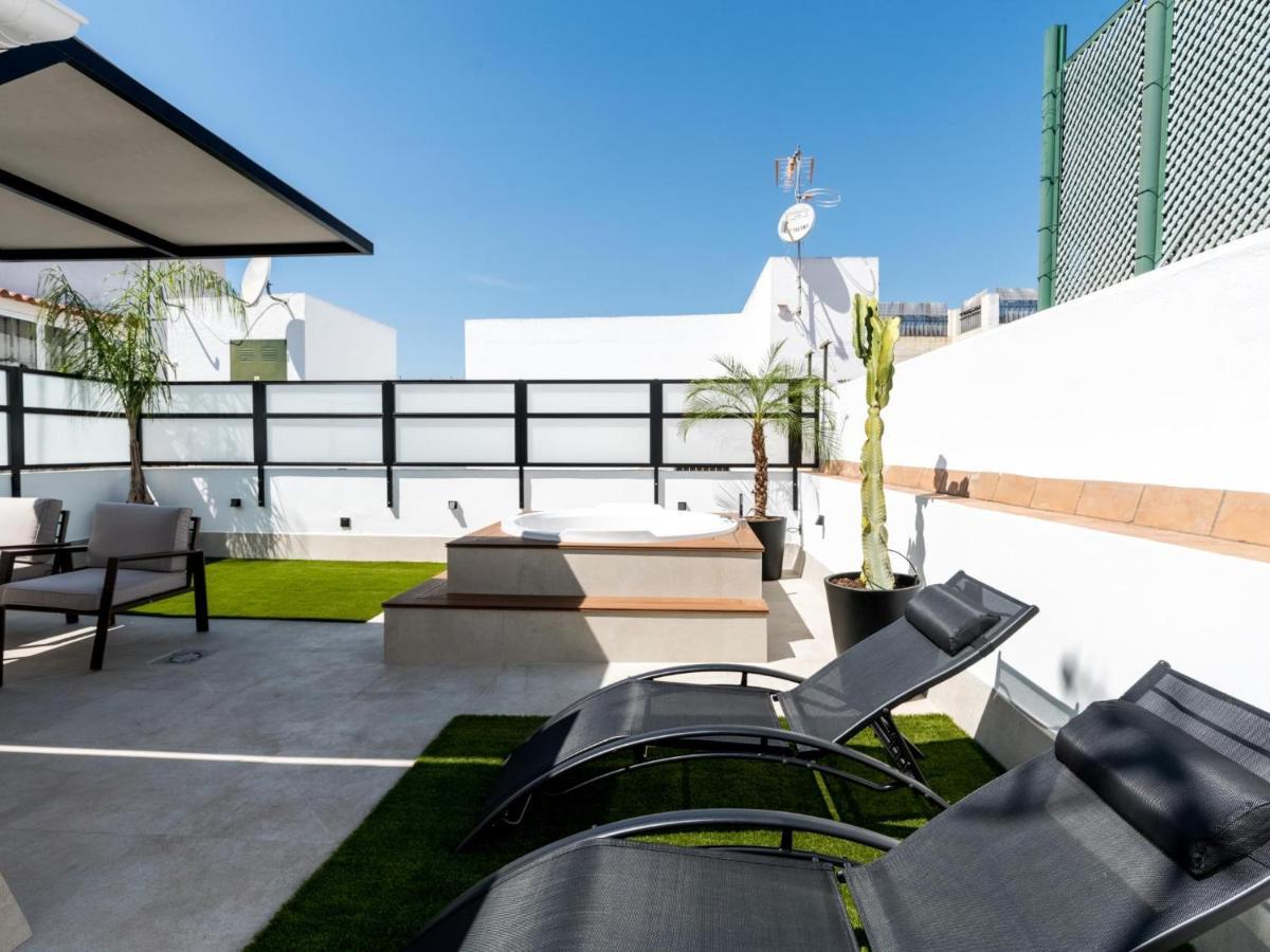 Ferienwohnung Pj Terraza Privada Banera Exterior Junto Catedral Sevilla Exterior foto