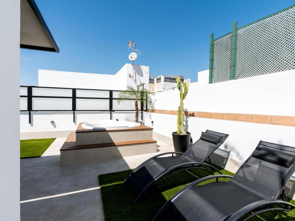 Ferienwohnung Pj Terraza Privada Banera Exterior Junto Catedral Sevilla Exterior foto